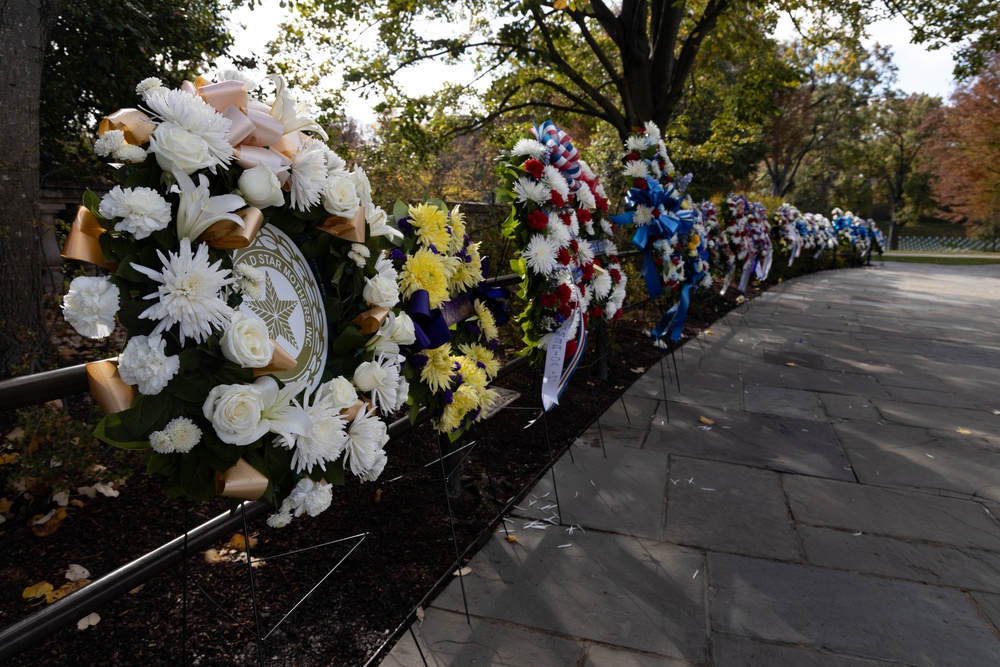 President Joe Biden Honors Veterans at Arlington National Cemetery