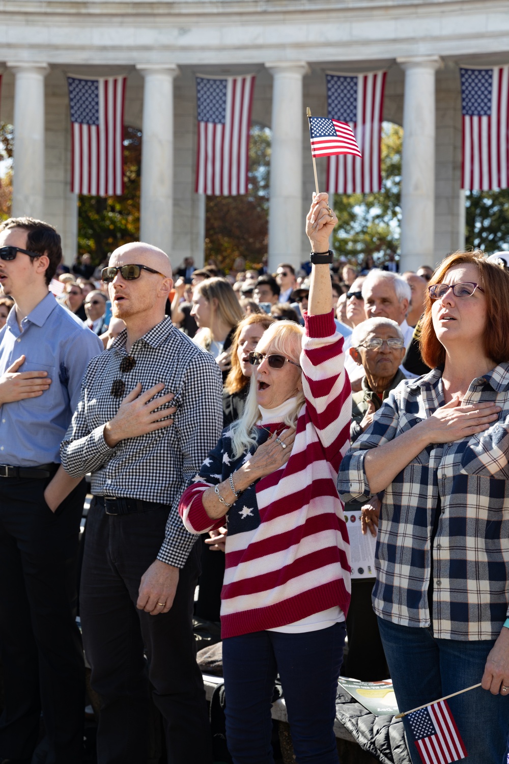 President Joe Biden Honors Veterans at Arlington National Cemetery