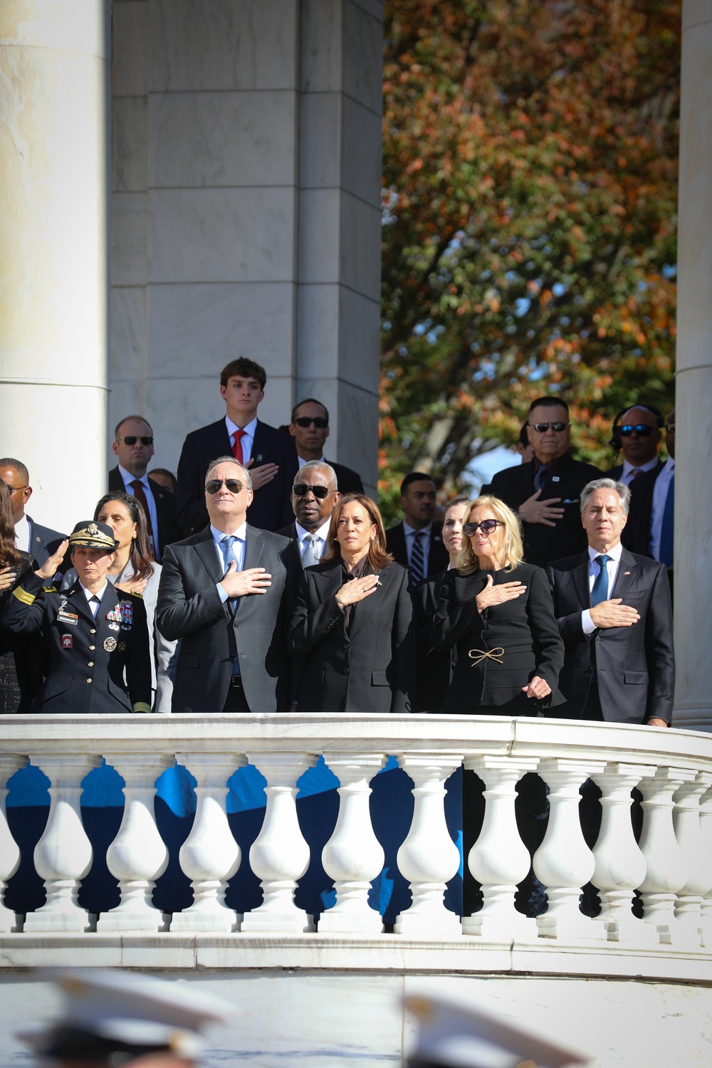 President Joe Biden and Vice President Kamala Harris honor Veterans at Arlington National Cemetery