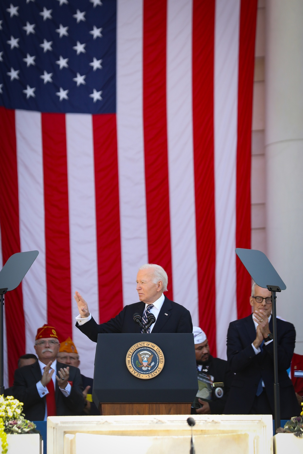 President Joe Biden Honors Veterans at Arlington National Cemetery