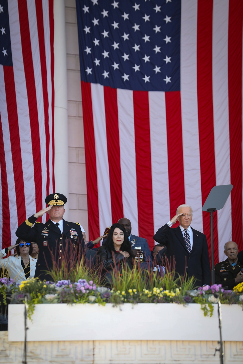 President Joe Biden Honors Veterans at Arlington National Cemetery