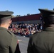 Marines spend time with students at the Annual Sunset Hills Elementary School Veterans Day Program