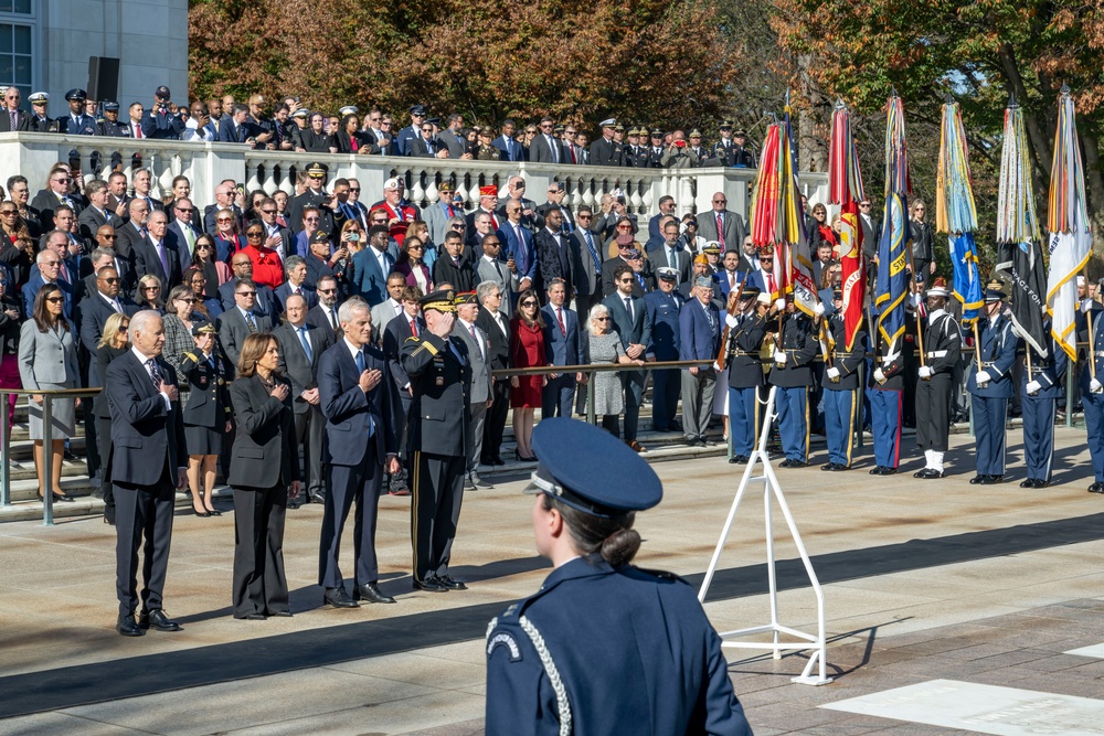 SECDEF Attends Annual National Veterans Day Observance Ceremony