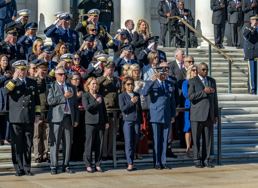 SECDEF Attends Annual National Veterans Day Observance Ceremony