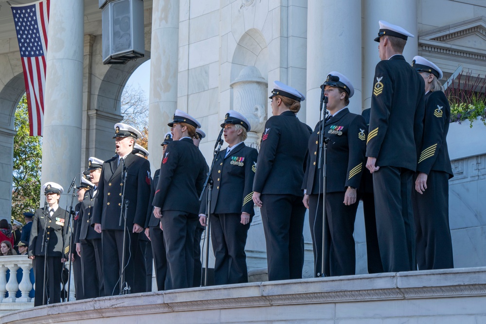 SECDEF Attends Annual National Veterans Day Observance Ceremony