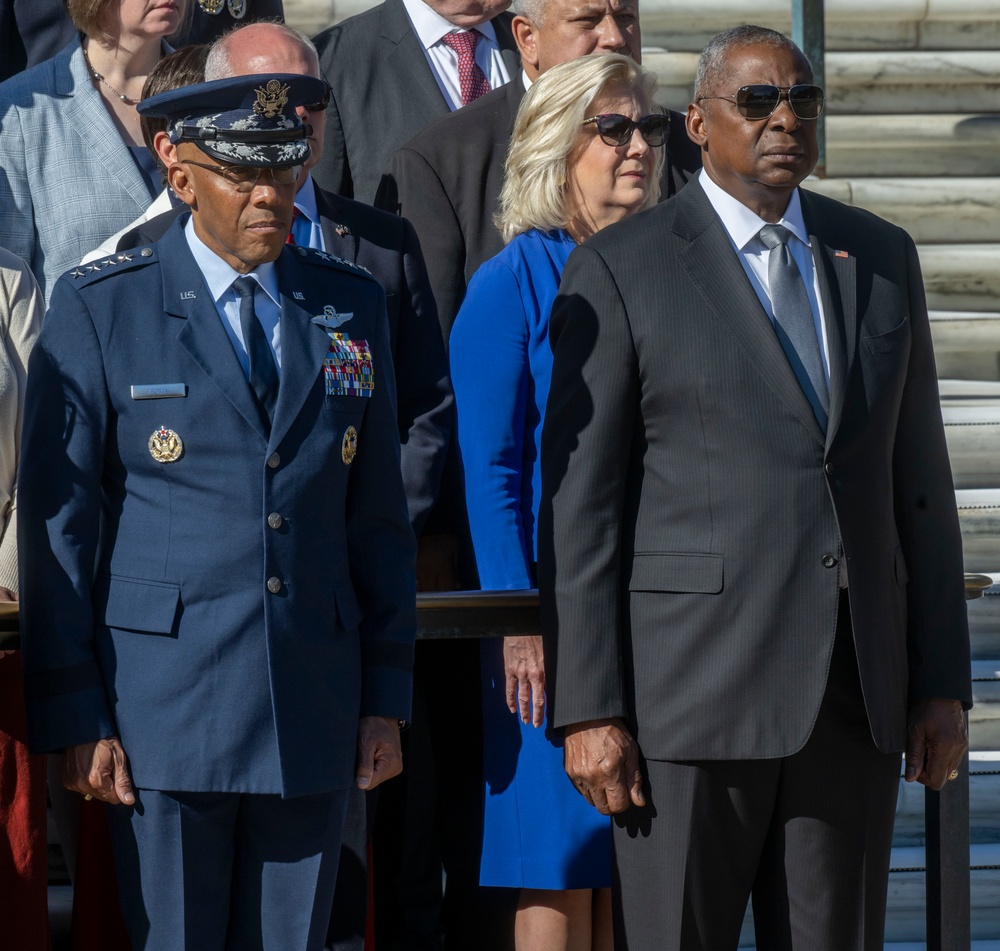 SECDEF Attends Annual National Veterans Day Observance Ceremony