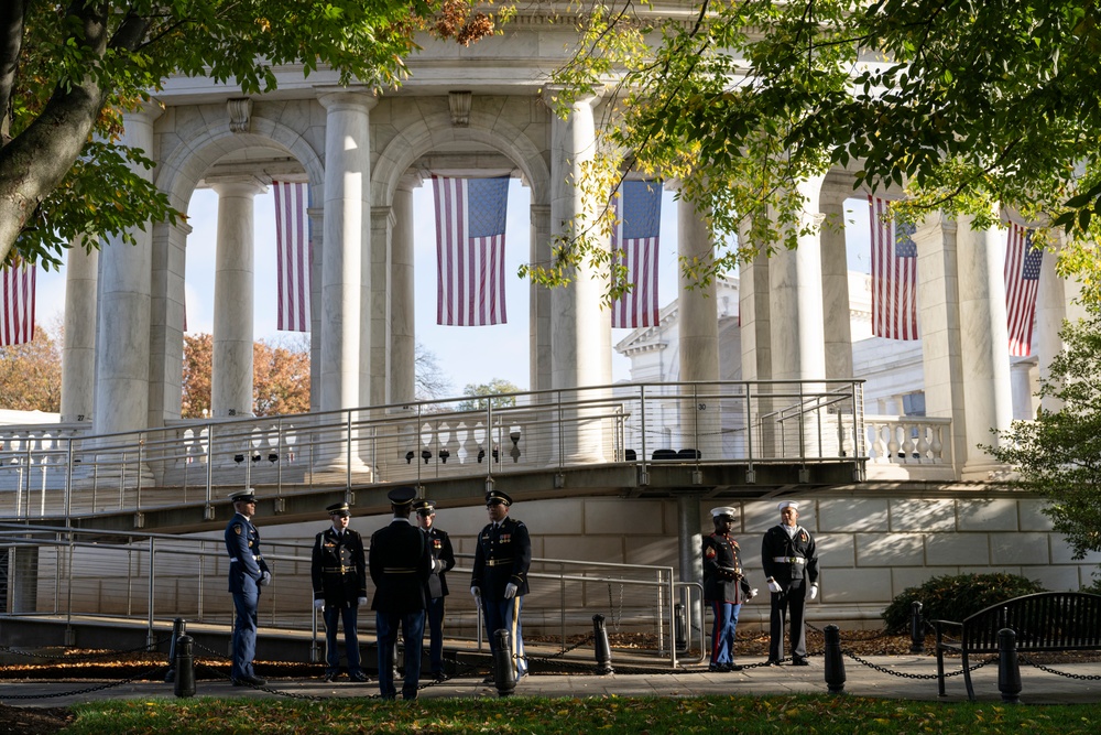 71st National Veterans Day Observance at Arlington National Cemetery