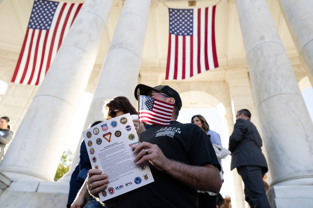 71st National Veterans Day Observance at Arlington National Cemetery