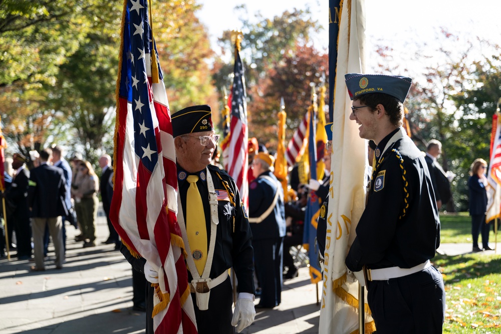 71st National Veterans Day Observance at Arlington National Cemetery