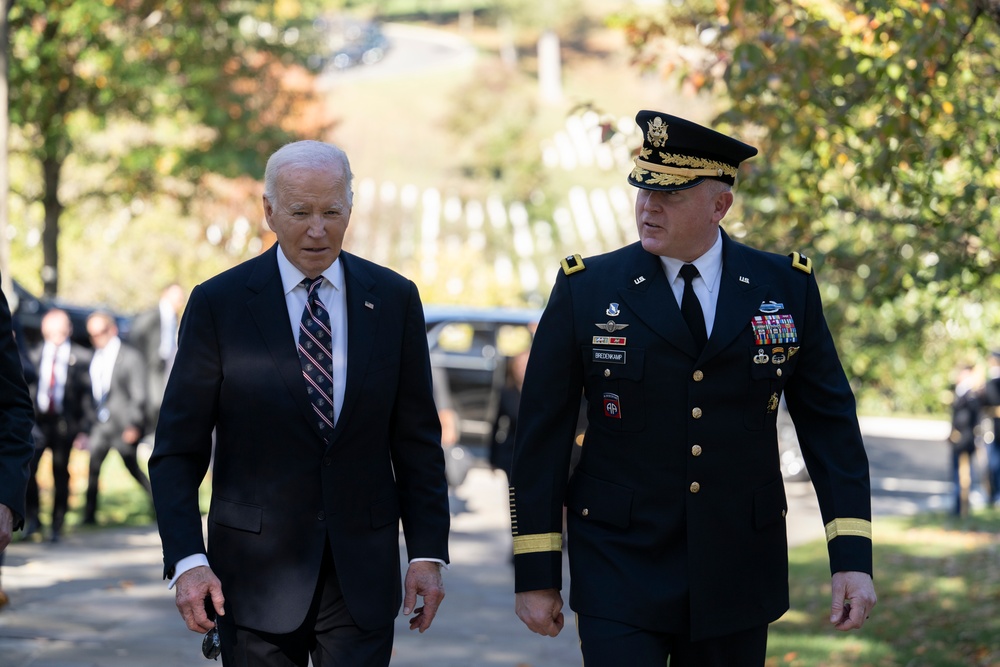 71st National Veterans Day Observance at Arlington National Cemetery