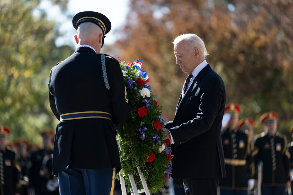 71st National Veterans Day Observance at Arlington National Cemetery