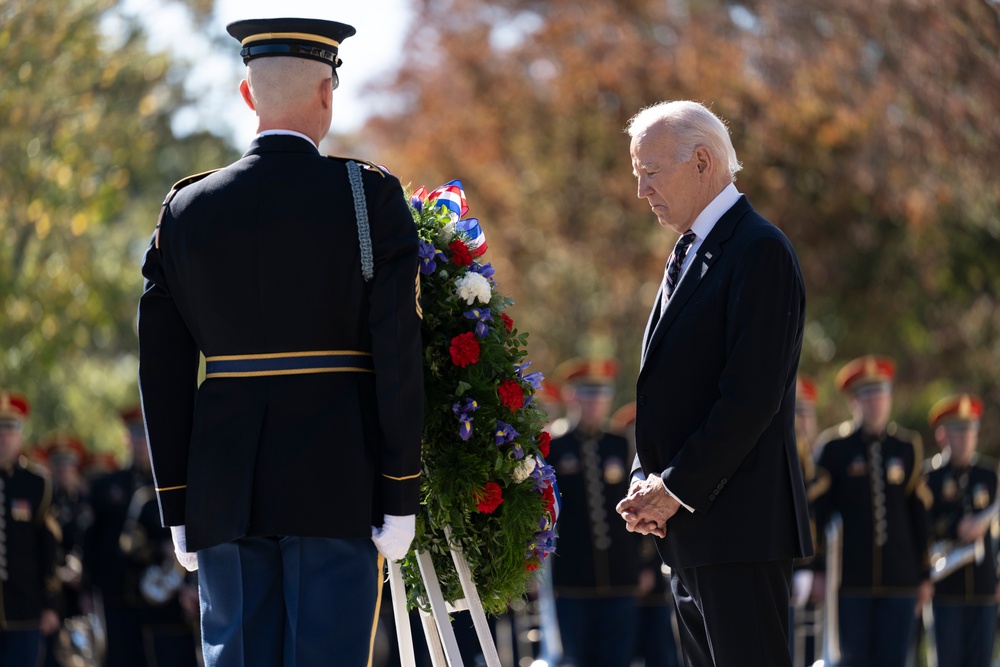 71st National Veterans Day Observance at Arlington National Cemetery