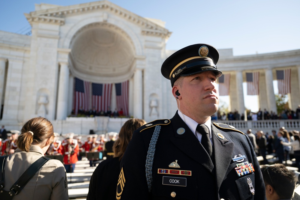 71st National Veterans Day Observance at Arlington National Cemetery