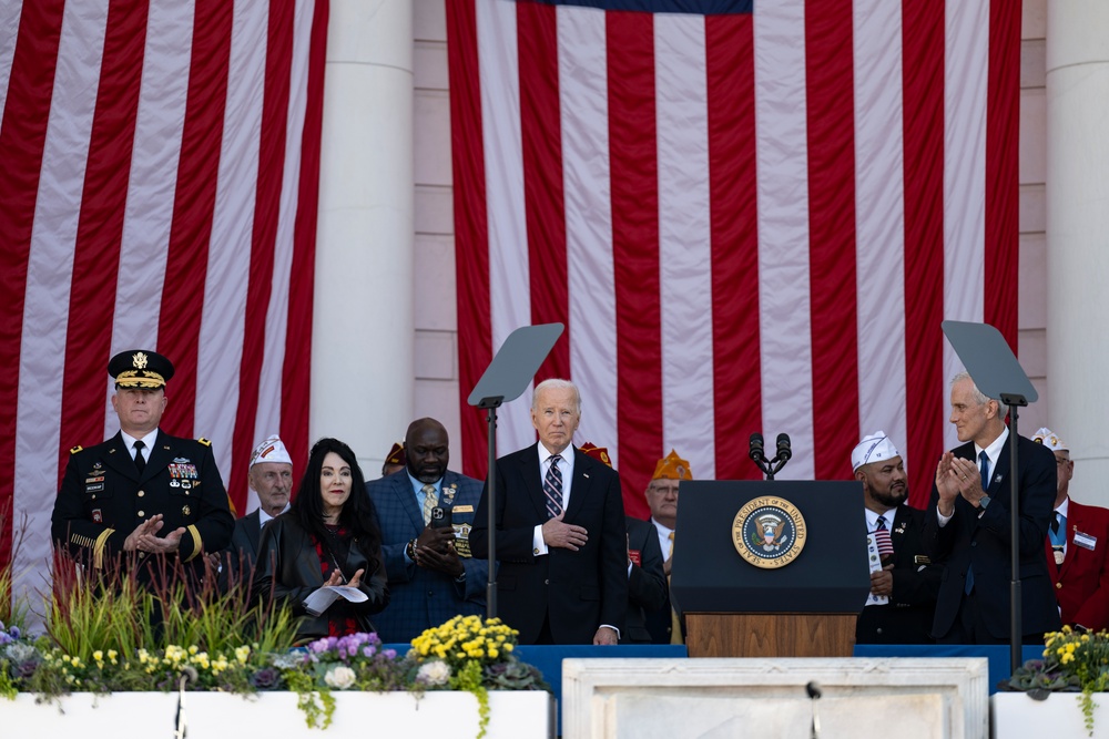 71st National Veterans Day Observance at Arlington National Cemetery