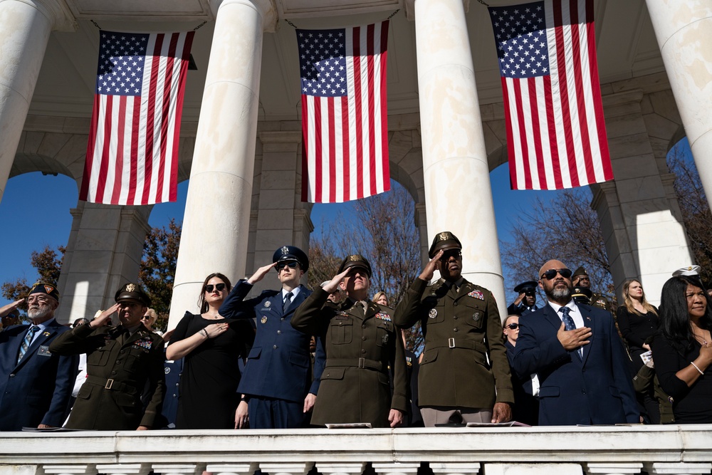 71st National Veterans Day Observance at Arlington National Cemetery