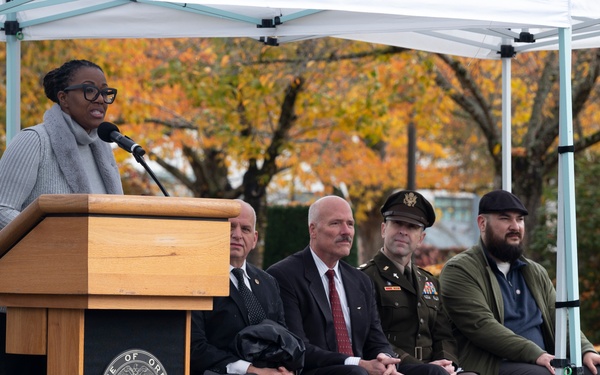 Oregon Guard supports Veterans Day ceremony at State Capitol