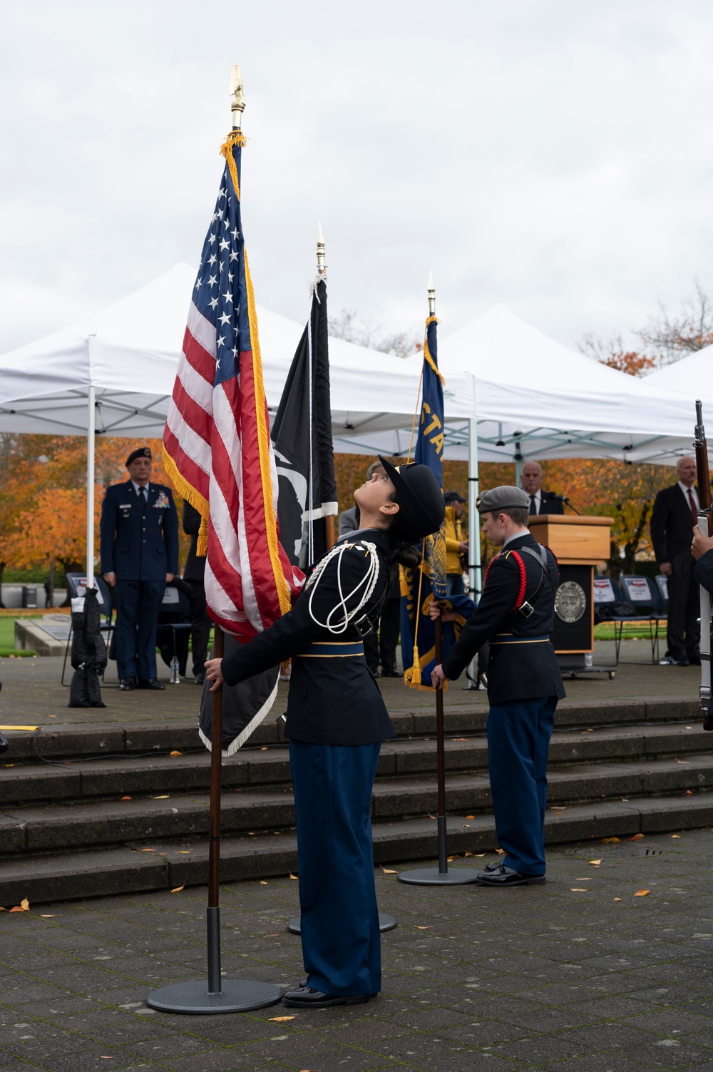 Oregon Guard supports Veterans Day ceremony at State Capitol