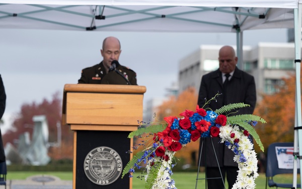 Oregon Guard supports Veterans Day ceremony at State Capitol