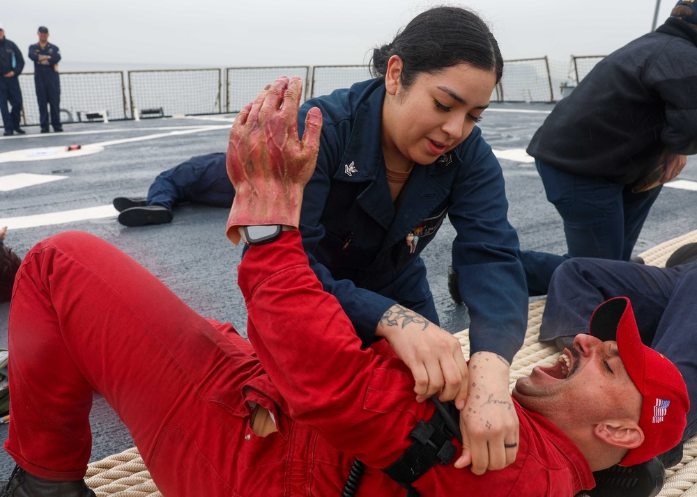 Mass casualty exercise