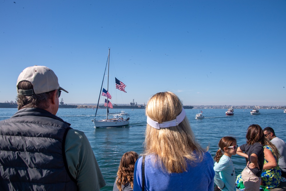 Fleet Week San Diego 2024 Veteran's Day Boat Parade