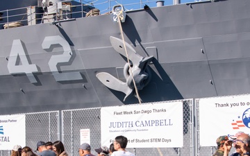 Fleet Week San Diego 2024 Broadway Pier on Veteran's Day