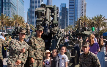 Fleet Week San Diego 2024 Broadway Pier on Veteran's Day