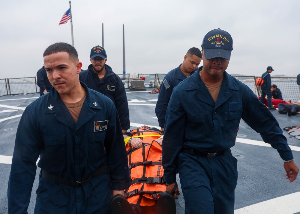 Mass casualty exercise