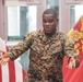 MARFORK Marines conduct a cake cutting ceremony for the 249th Marine Corps Birthday