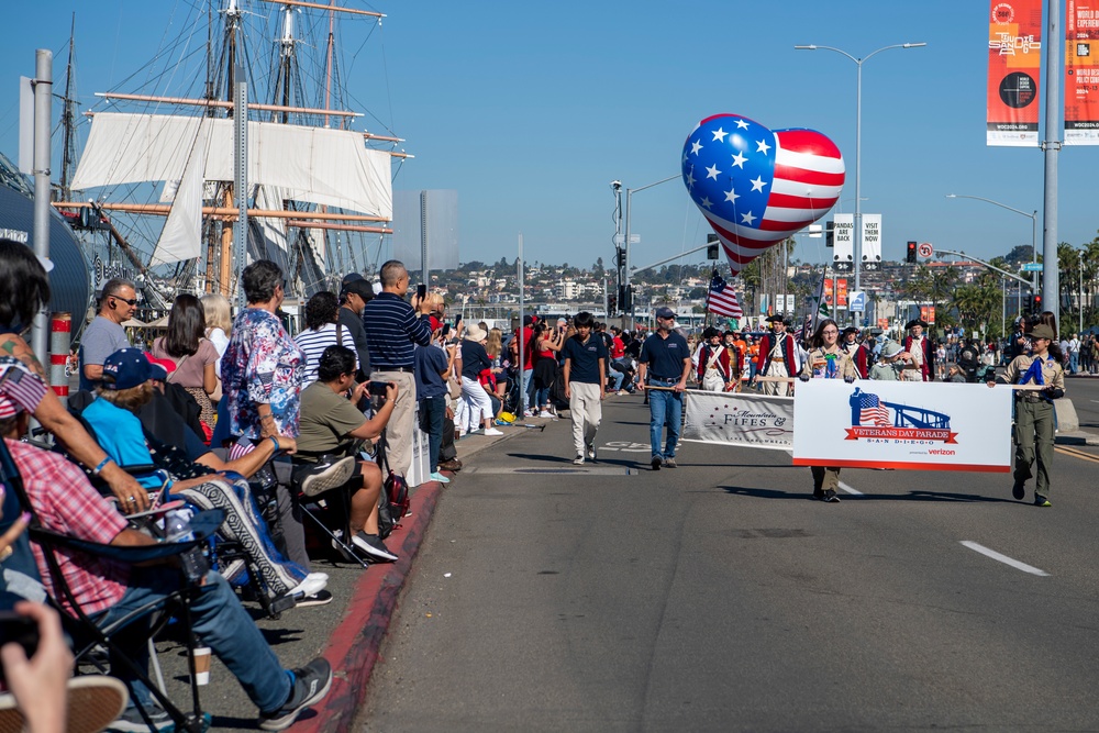 San Diego Veterans Day Parade 2024