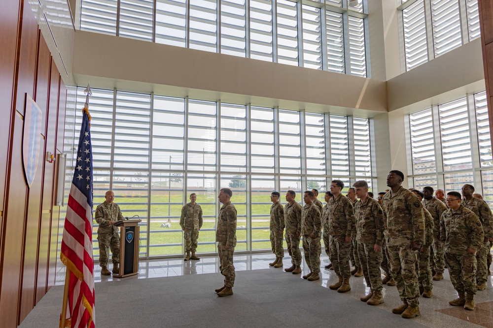 Regional Cyber Center Korea Repatch Ceremony