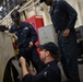 USS America (LHA 6) conducts maintenance