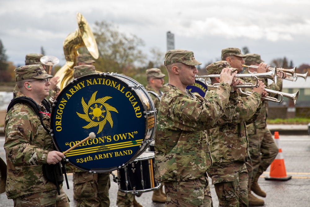 Oregon National Guard Joins Linn County 73rd Veterans Day Tribute