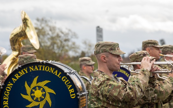 Oregon National Guard Joins Linn County 73rd Veterans Day Tribute