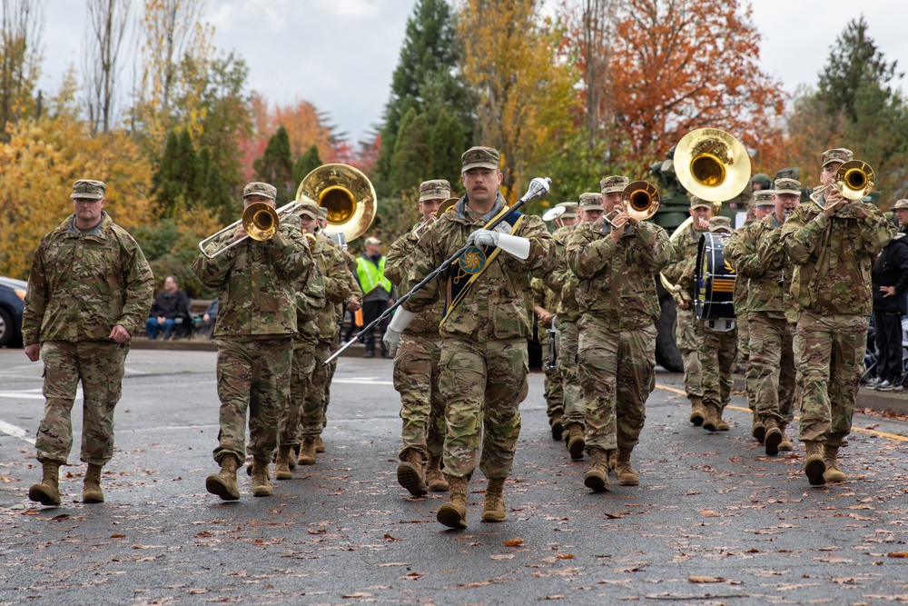 Oregon National Guard Joins Linn County 73rd Veterans Day Tribute