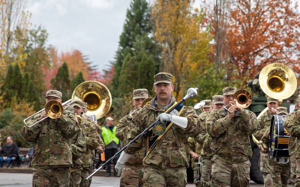 Oregon National Guard Joins Linn County 73rd Veterans Day Tribute