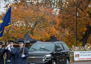 Oregon National Guard Joins Linn County 73rd Veterans Day Tribute
