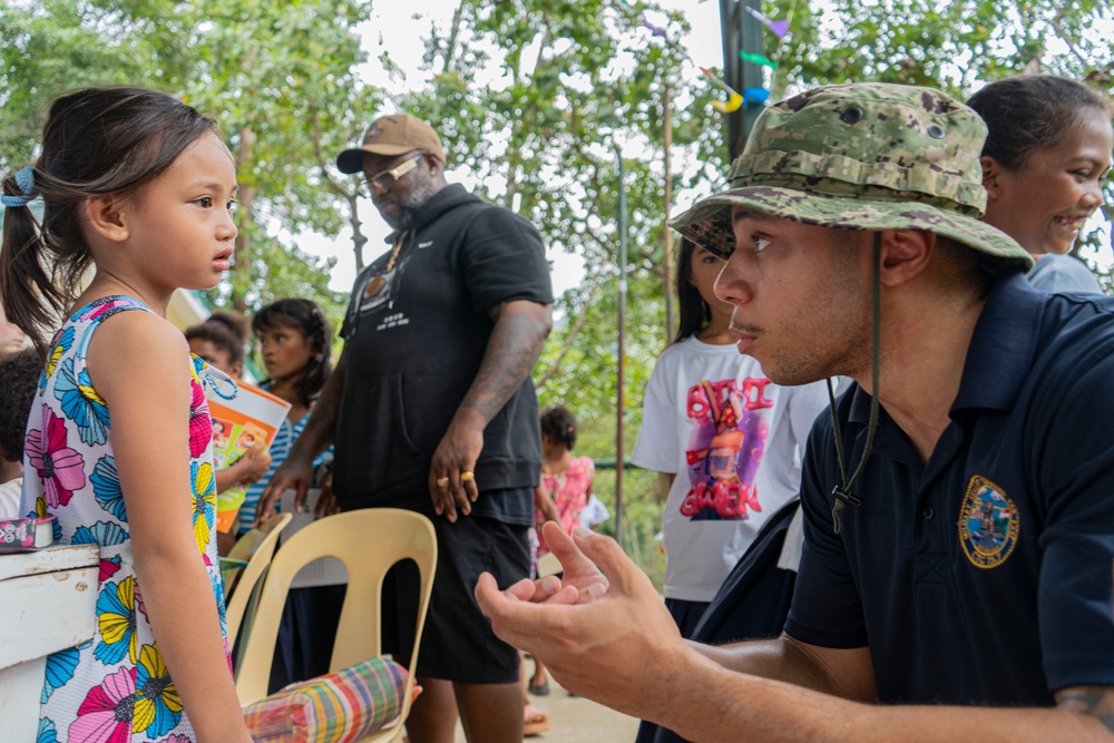 Military Sealift Command Far East Conduct Community Relations Event in Subic Bay, Philippines, Oct. 29, 2024