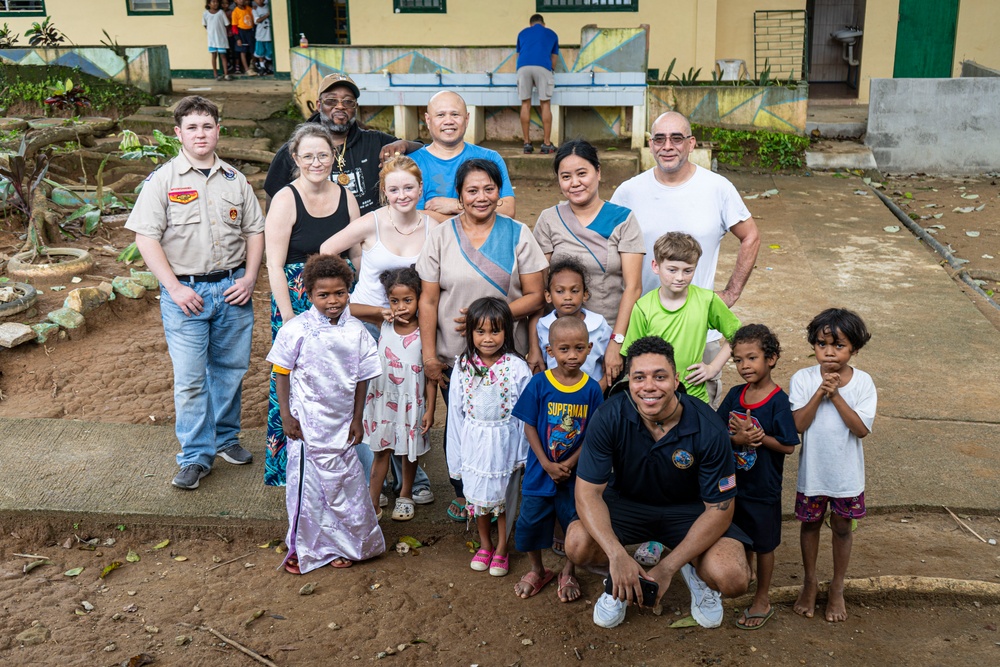 Military Sealift Command Far East Conduct Community Relations Event in Subic Bay, Philippines, Oct. 30, 2024