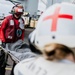 USS George Washington Conducts a Medical Flight Deck Casualty Drill