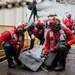 USS George Washington Conducts a Medical Flight Deck Casualty Drill