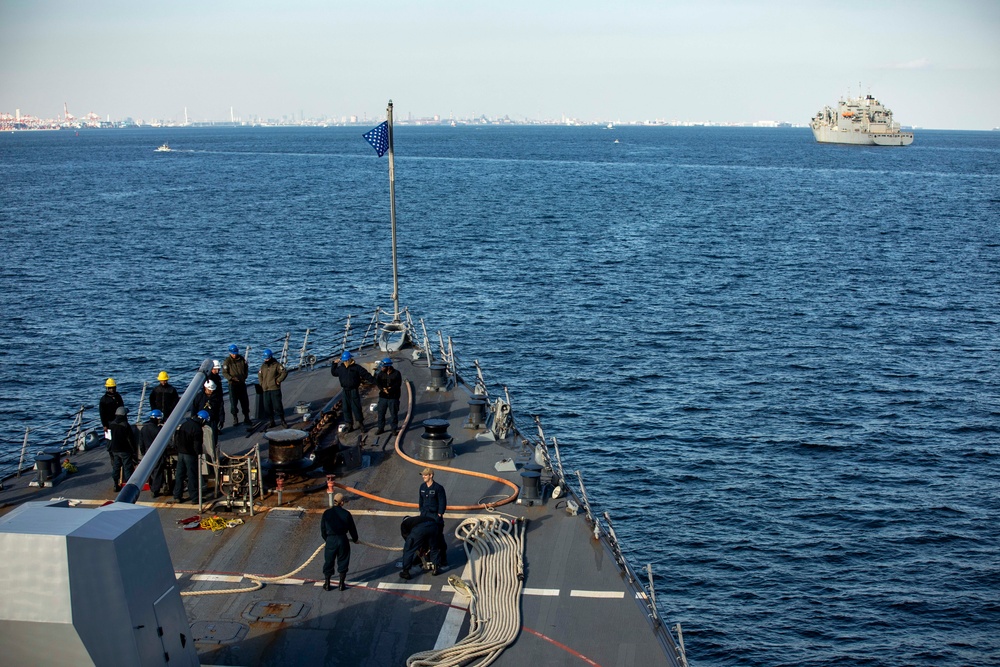 USS Ralph Johnson Returns to Commander, Fleet Activities Yokosuka