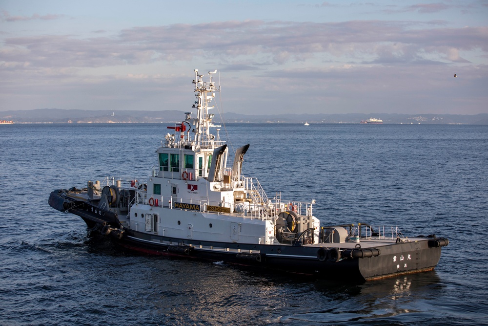 USS Ralph Johnson Returns to Commander, Fleet Activities Yokosuka