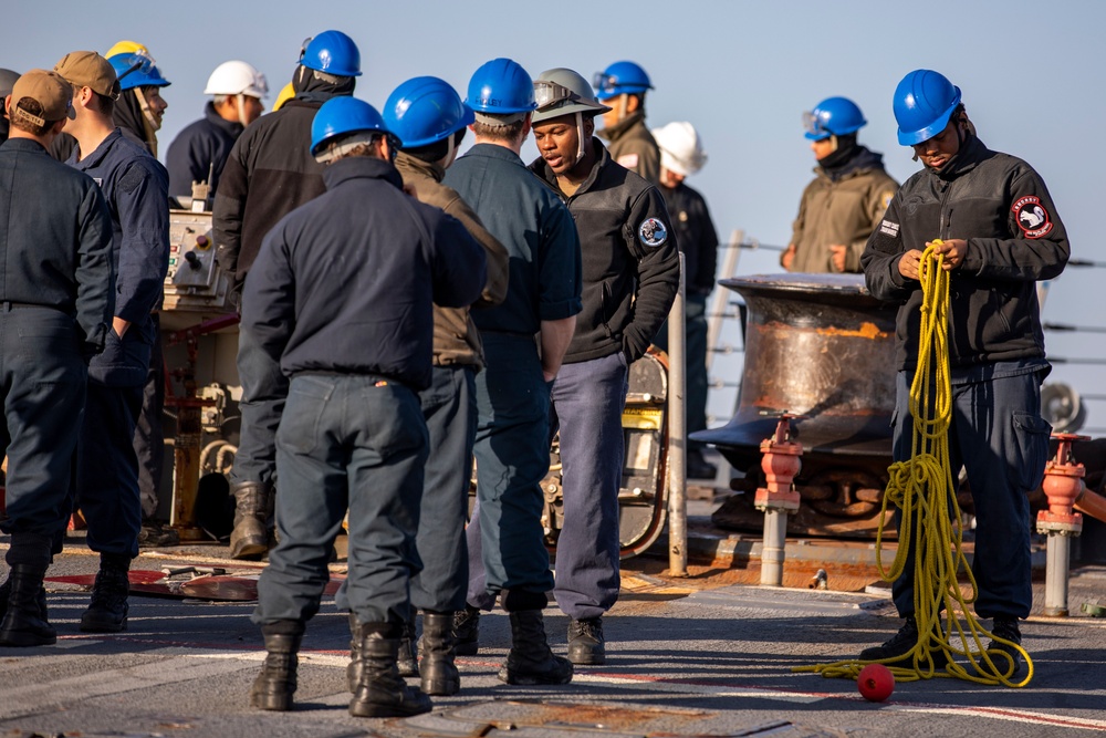 USS Ralph Johnson Returns to Commander, Fleet Activities Yokosuka