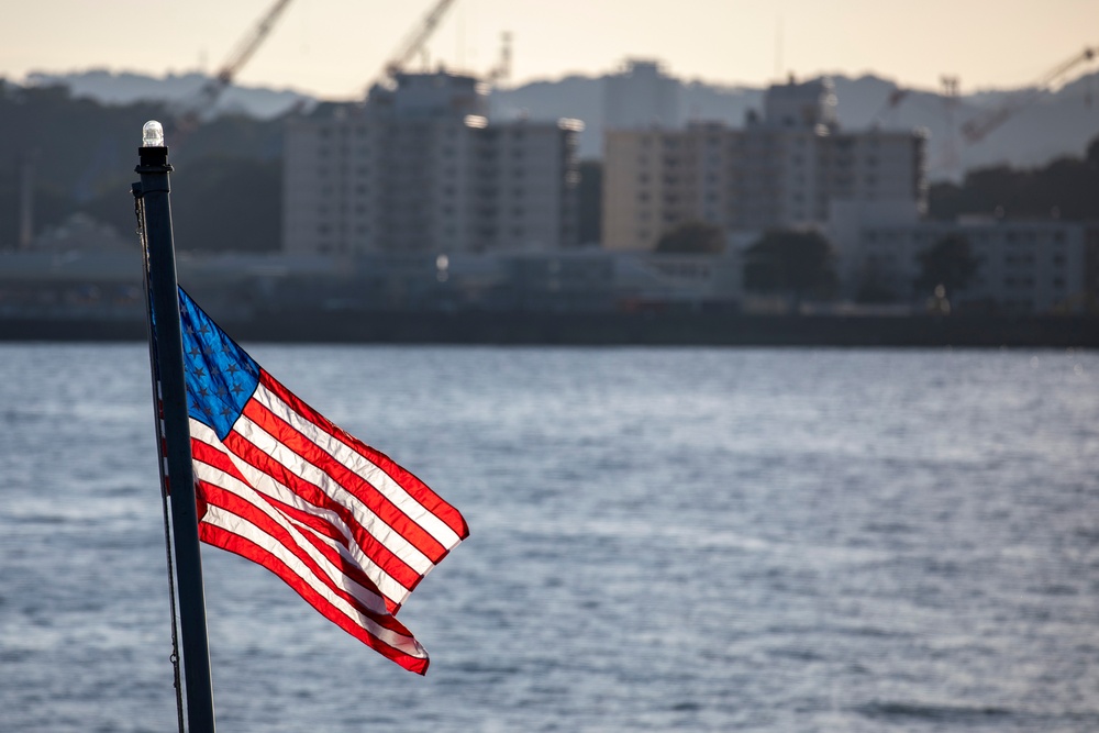 USS Ralph Johnson Returns to Commander, Fleet Activities Yokosuka