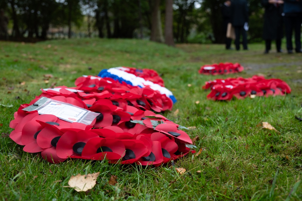 RAF Welford Remembrance Day ceremony