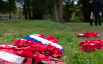 RAF Welford Remembrance Day ceremony