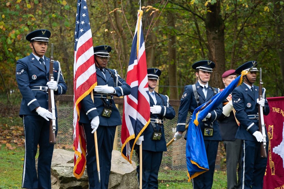 RAF Welford Remembrance Day ceremony