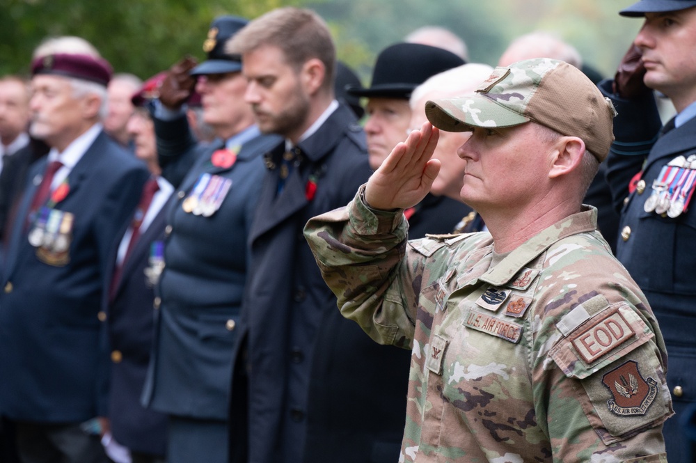 RAF Welford Remembrance Day ceremony