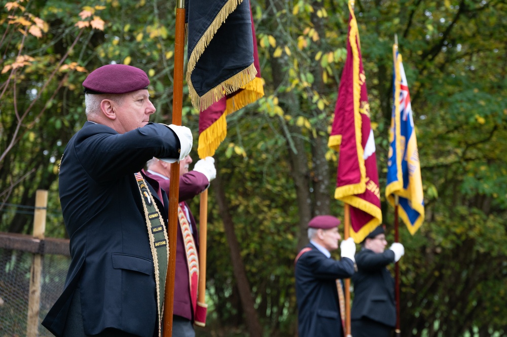 RAF Welford Remembrance Day ceremony