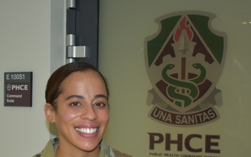 U.S. Army Soldier is passionate about Public Health